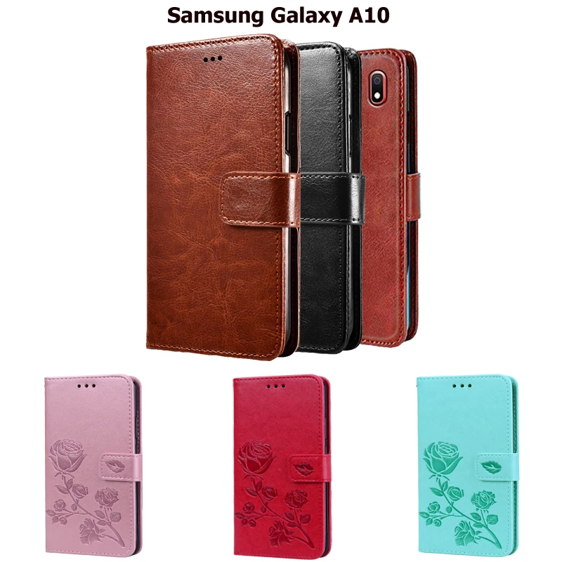 

For Samsung Galaxy A10 Case Flip Phone Cover For Samsung A10 A 10 SM-A105F SM-A105G SM-A105M SM-A105N SM-A105FN Case Funda Capa