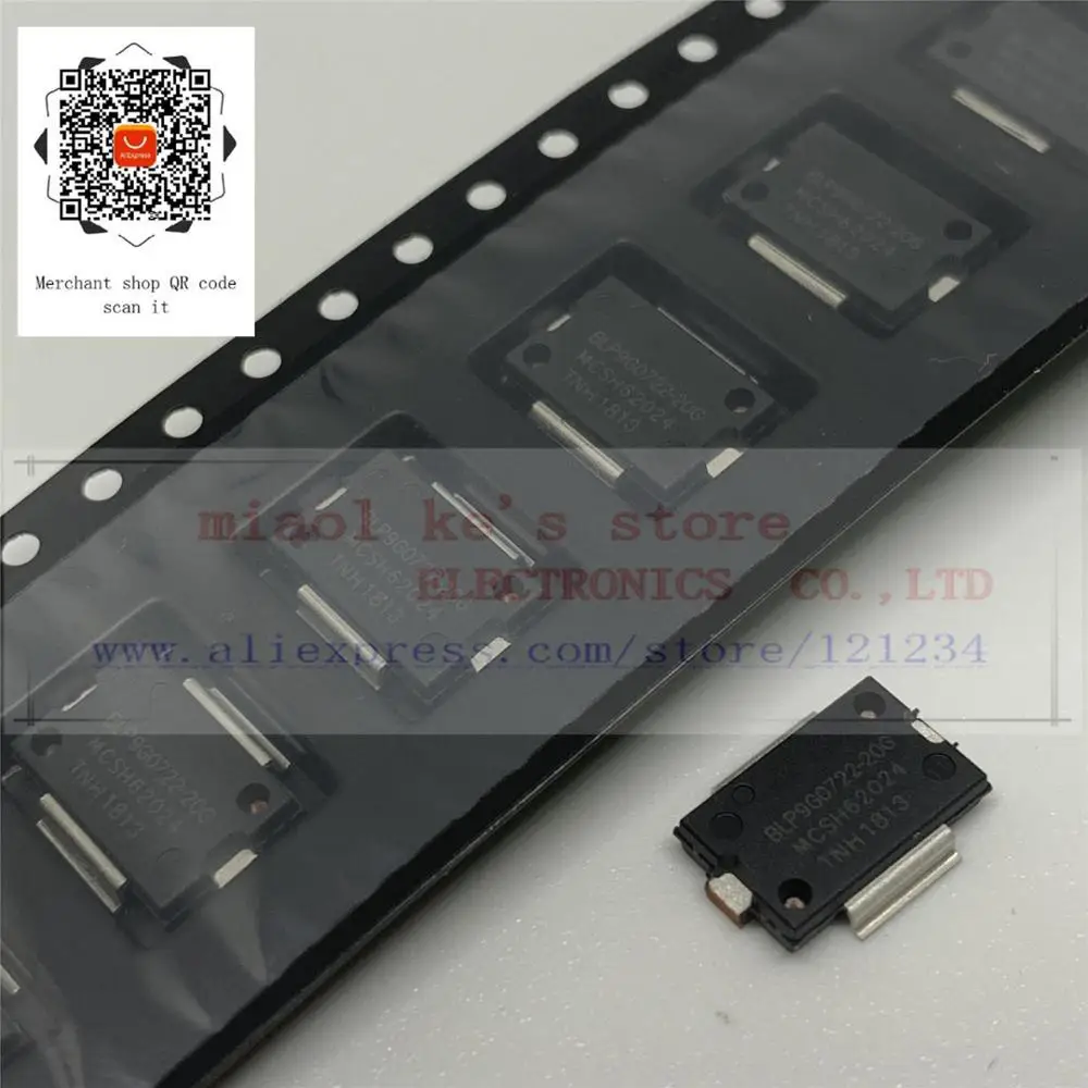 100%New original: BLP9G0722-20G BLP9G0722-20 - RF MOSFET LDMOS 28V-65V 19dB 400MHz-2.7GHz SOT1482-1