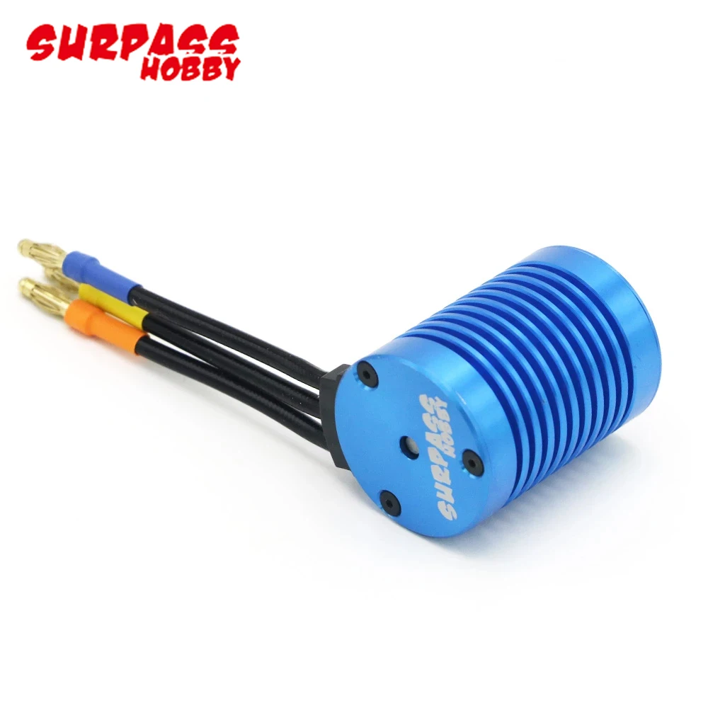 RC High Torque F540 3930KV/3300KV/4370KV 4 Poles Sensorless Brushless Motor For 1/10 Racing Car Truck Off-road Buggy Toys