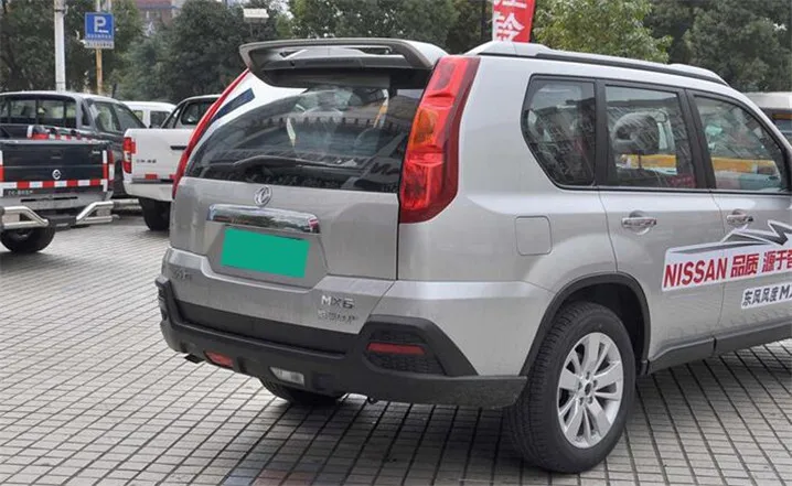 For X-Trail Spoiler 2007-2013 Nissan X-Trail MX5 MX6 Spoiler DFCK ABS plastic Material Car Rear Wing Color Rear Spoiler