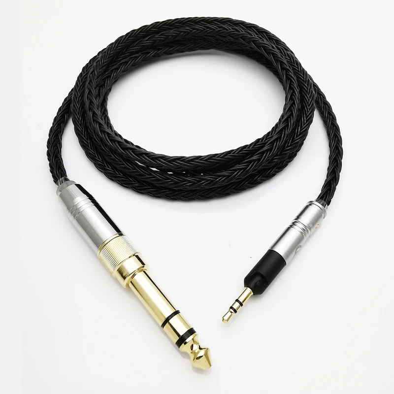 Untuk Sennheiser HD598se HD599 HD579 HD518 HD2.30 Kabel Headset 16-Core Kabel Tembaga Kabel Headphone High-End