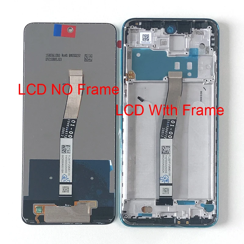 Imagem -04 - Xiaomi Display Lcd e Touch Digitizer Frame m & Sen para Redmi Note 9s Original Pro Max 6.67