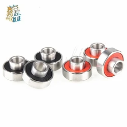 2/10pcs/lot 608 2RS ABEC-11 Integrated Spacer for Axles Slalom Blade Inline skate 608 bearing Scooter Roller