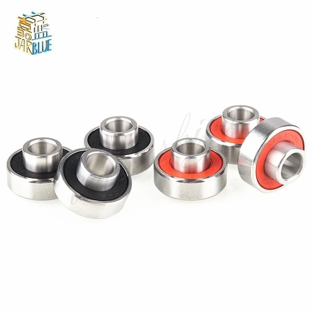 2/10 sztuk/partia 608 2RS ABEC-11 zintegrowany Spacer dla osi Slalom ostrze Inline skate 608 łożysko skuter rolki