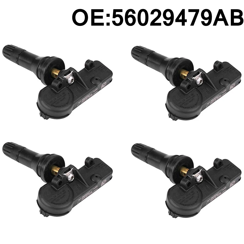 4PCS car tpms Tire Pressure Monitor/Warning System Sensor 433MHz For Suzuki Kizashi 56029479AB for Jeep Commander Compass