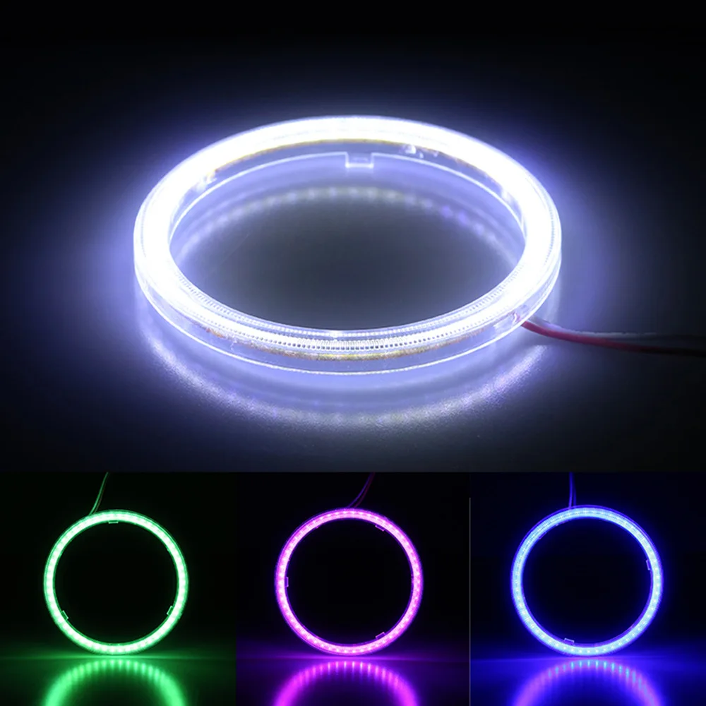 2PCB/BAG Daytime Running Halo Rings Headlight Auto DRL Angel Eyes cob led chips for Car Light Accessories