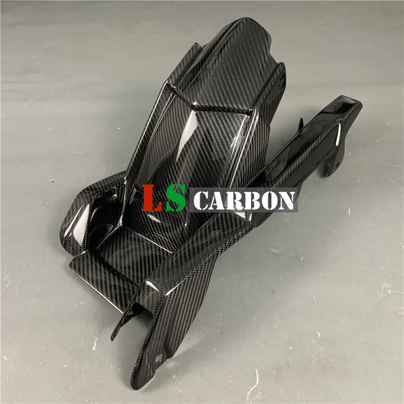 For Honda X - ADV 750 Full Carbon Fiber Motorcycle Accessories Rear Hugger with Chain Guard