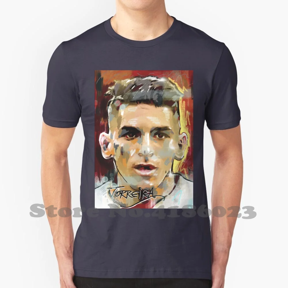 Lucas Torreira & Uruguay 100% Cotton T-Shirt Torreira Uruguay Futbol Futebol Football