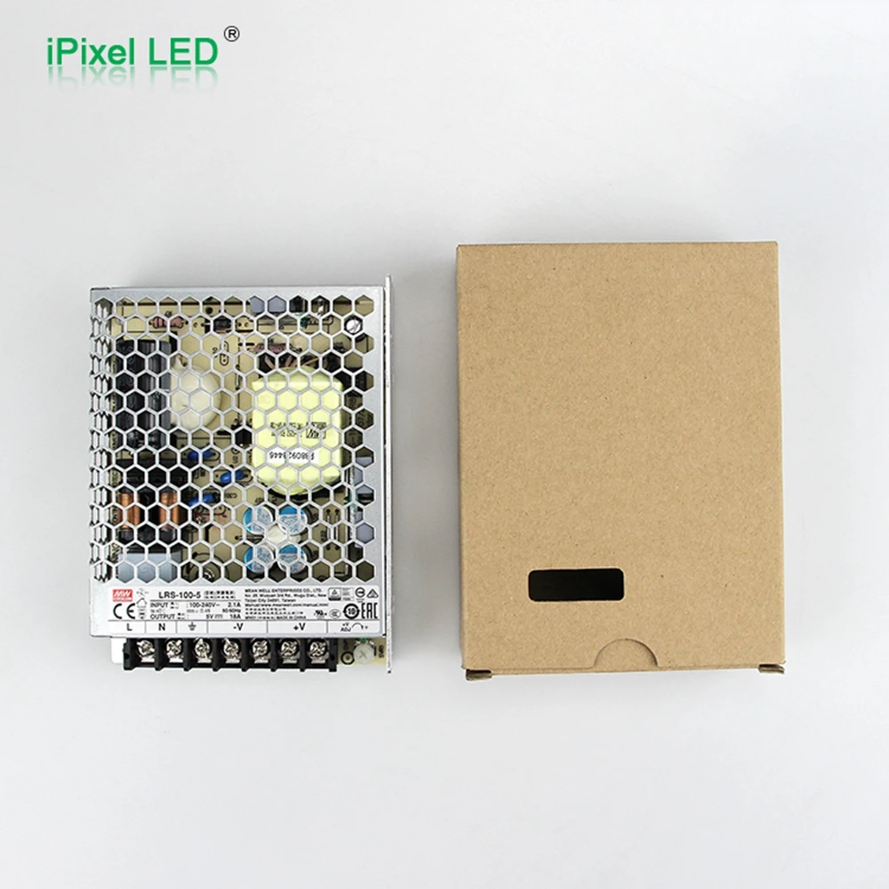 محول LRS ميانويل مع D5V/12 فولت/24 فولت يستخدم لشريط LED ضوء بكسل