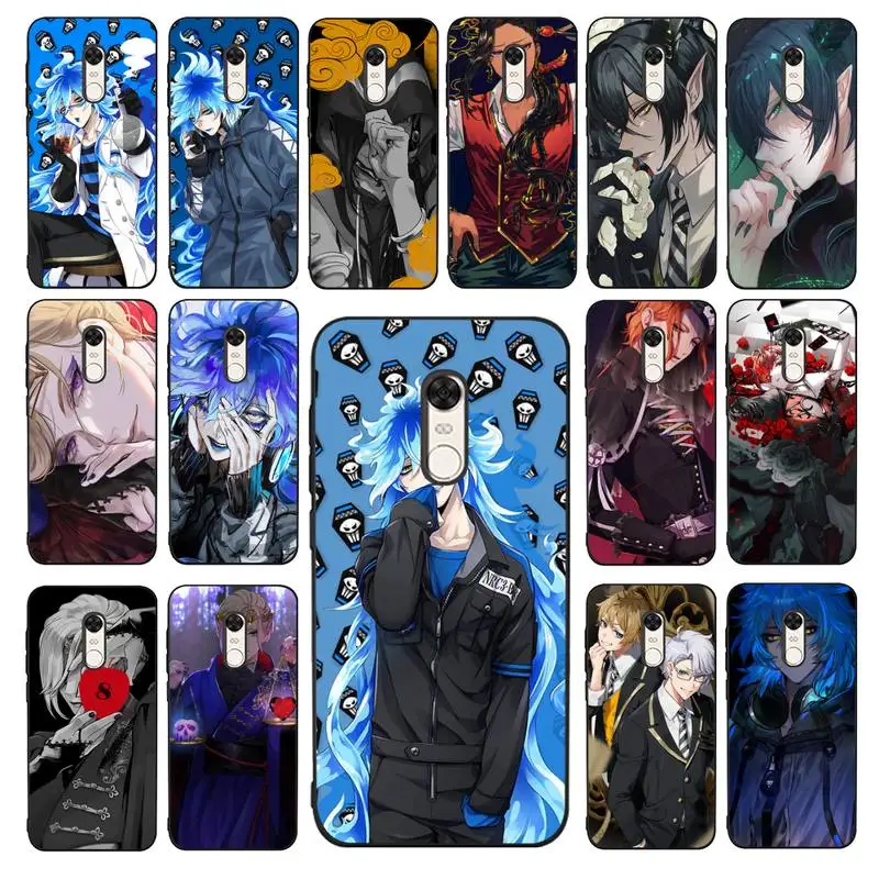 MaiYaCa Twisted Wonderland Manga Phone Case for Redmi 5 6 7 8 9 A 5plus K20 4X 6 cover