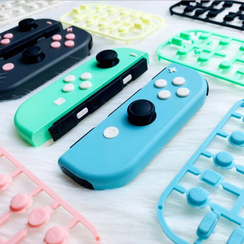 ABXY-tecla de dirección SL/SR/A/B/X/Y, pieza de botón de reparación para el hogar, mando izquierdo Y derecho para Nintendo NS Switch Joy-con