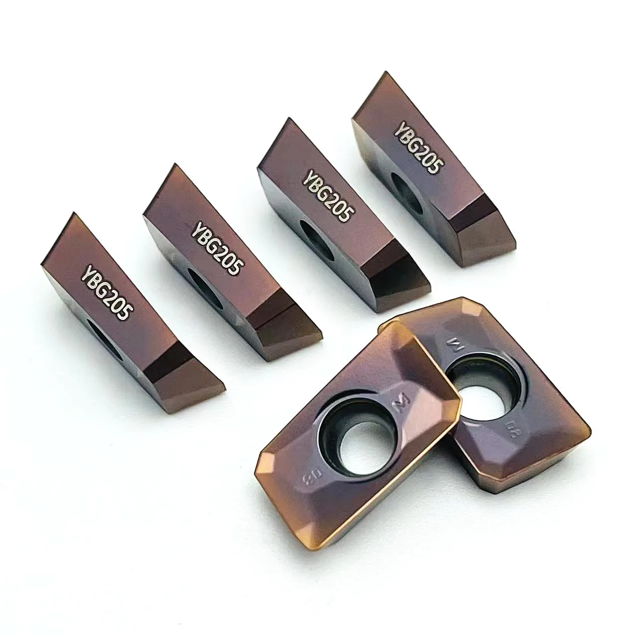 100% original APMT1135PDR YBG205 APMT160408PDER YBG205 carbide inserts APMT1604 APMT1135