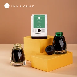30ml/bottle Ink Book Of Songs Series Blue Green Ink 30ml Color Ink Pen Ink For Students To Write Office Stationery
