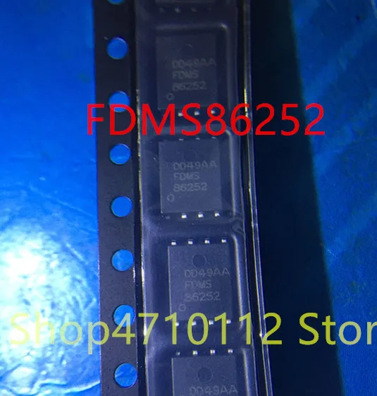 

Free shipping NEW 10PCS/LOT FDMS86252 FDMS 86252 QFN-8