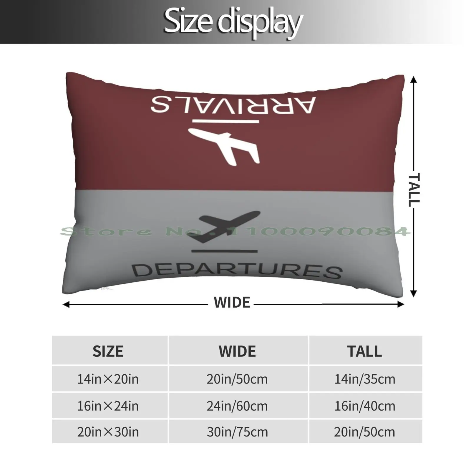 Flight Arrival And Departure Pillow Case 20x30 50*75 Sofa Bedroom Btc Bitcoin Buy Bitcoin Cash From Chaos Digital Money