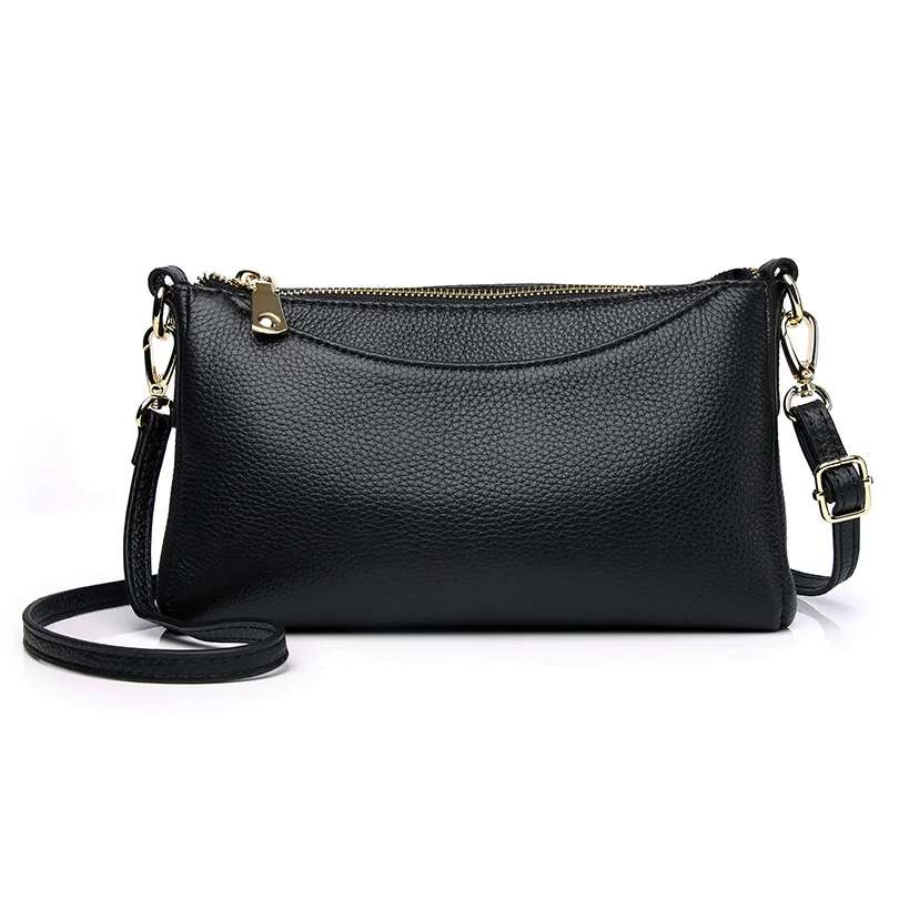 Fashion Handbag Women Small Bag Genuine Leather Luxury Crossbody Bag for Women Ladies Tassel Shoulder Messenger Bags Purse