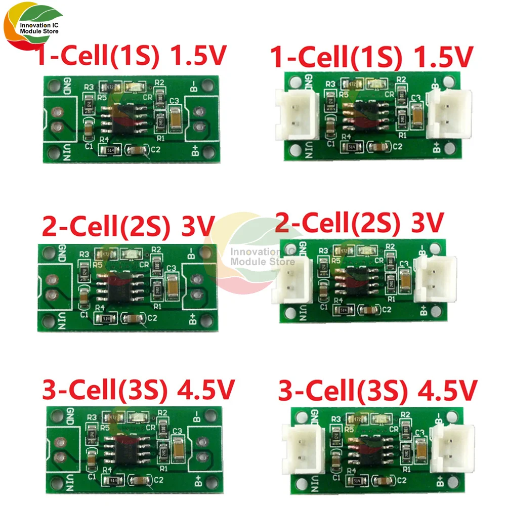 Moduł ładowania baterii litowej 1S 2S 3S komórka 1A Ni-MH akumulator moduł ładowania 1.5V z terminalem 1.5V 3V 4.5V BMS