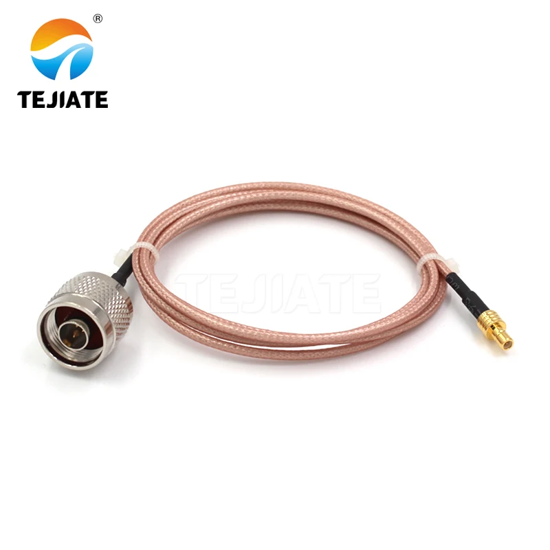 1PCS TEJIATE Adapter Cable N To SMB Type N-J Convert SMB-J 8-90CM 1M 1.5M 2M Length Connector RG316 Wire