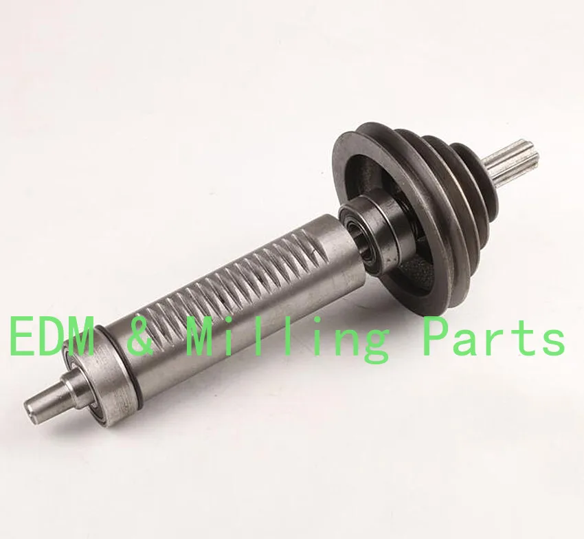 Imagem -03 - Cnc Bench Drill Spindle Assembly Spring Spindle Sleeve Drive Shaft Gear Shaft Polia Rolamento para 16 mm Drilling Machine