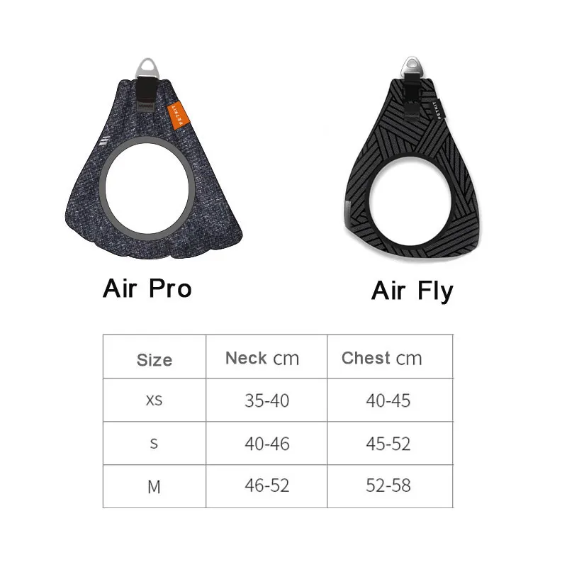 PETKIT Adjustable Dog Chest Harness Breathable Padded Air Pro Dog Harness Vest Soft Harness For Puppy Small Medium Dogs Outdoor
