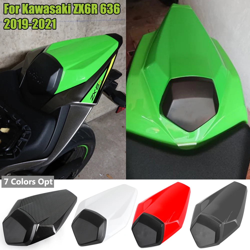 

ZX636 крышка сиденья Обтекатель заднего пассажира на заднем сиденье для Kawasaki Ninja ZX-6R ZX6R 19 2020 2021 ZX 6R 636 аксессуары для мотоциклов