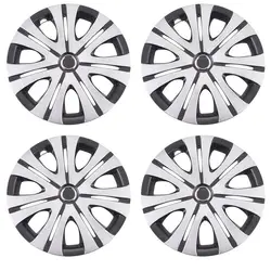 4Pcs 16inch Car Wheel Caps Vehicle Wheel Rim Skin Cover Automobile Hubcap Protector Styling Hub Cap Covers