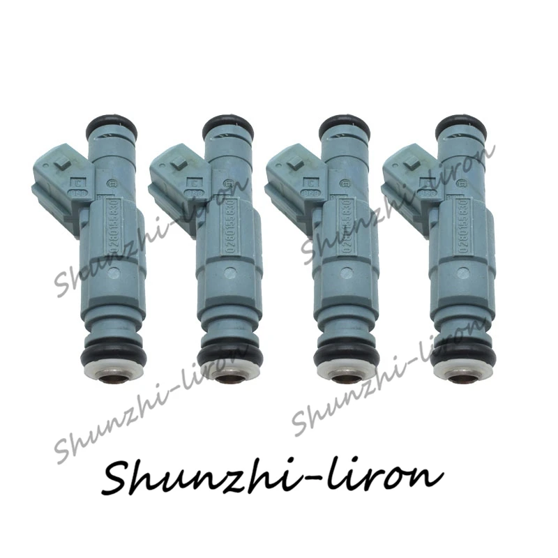 4PCS 0280155830 9186060 420874520 fuel injector for VOLVO S80 / XC70 / S60 / V70 / C70 / S60 2.5L 2.3L