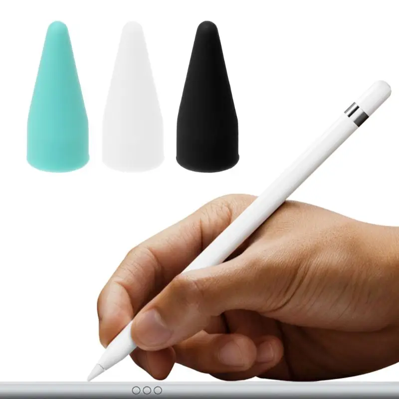 Protective Cap Stylus Pen Nib Cover Tip Protector Silicone Waterproof for Apple Pencil 1st Generation