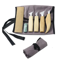 Wood Carving Knife Set Hand Chisel Sharp-edged Wood Chisels For Wood Cutter Woodworking DIY Household Crafts Carving Tools