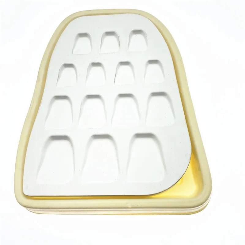 

Dental lab Palette Mixing Watering Moisturizing Plate 14 Slot Palette Dental Lab Equipment