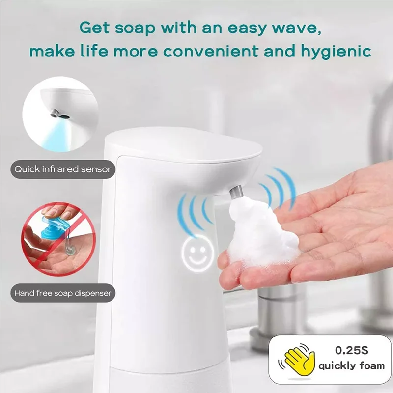 LAOPAO Touchless Automatic Liquid Soap Dispenser Induction Foaming Hand Washing Device For Kitchen Bathroom Hand Washer Smart