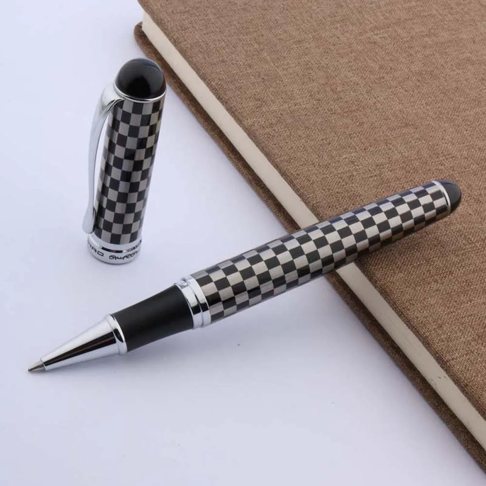 1Pc High Quality Jinhao 750 Pearl White Rose Golden Black Shinny Silver Clip Metal Rollerball Pen