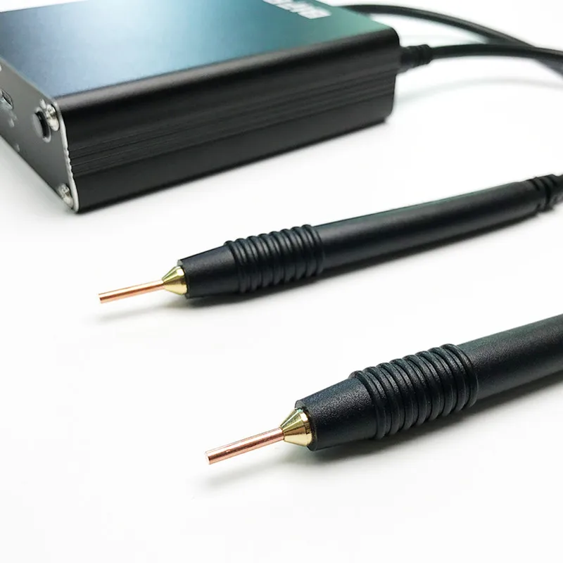Soldador por puntos de pulso portátil DH20 Pro + 3,7 V, bolígrafo de soldadura por puntos de liberación rápida USB 650A tipo C para modelos RC con baterías 18650