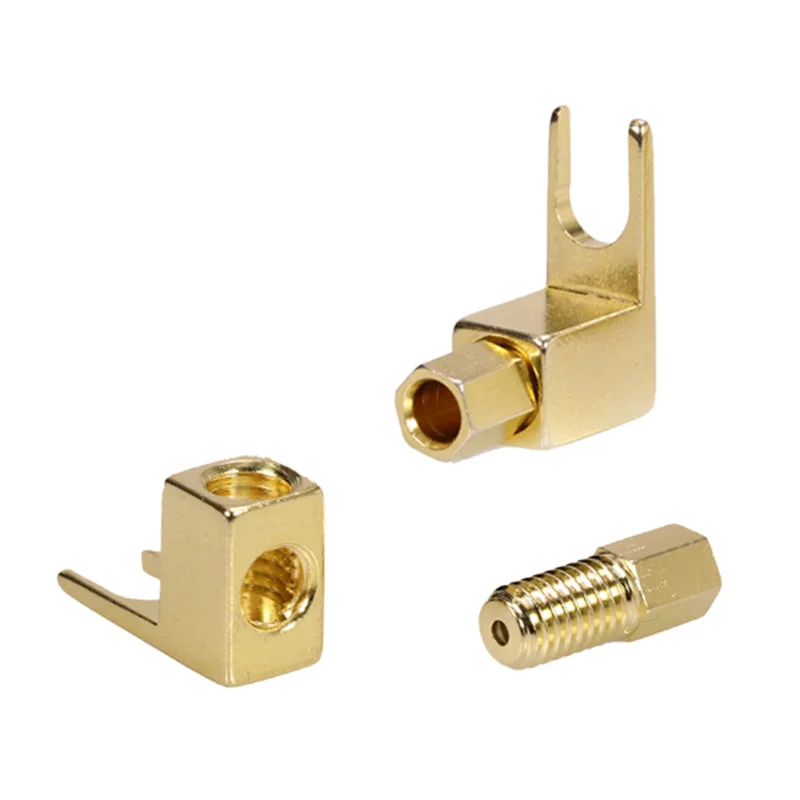 8 قطعة مجموع مرحبا نهاية الموز إلى المجرف قابس مهايئ/كابل مكبر الصوت موصل [Wy-yp01-8/المجرف دي L/8]