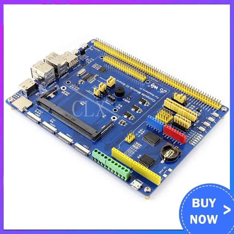 

Compute Module IO Board Plus,Composite Breakout Board for Developing with Raspberry Pi CM3, CM3L Various component