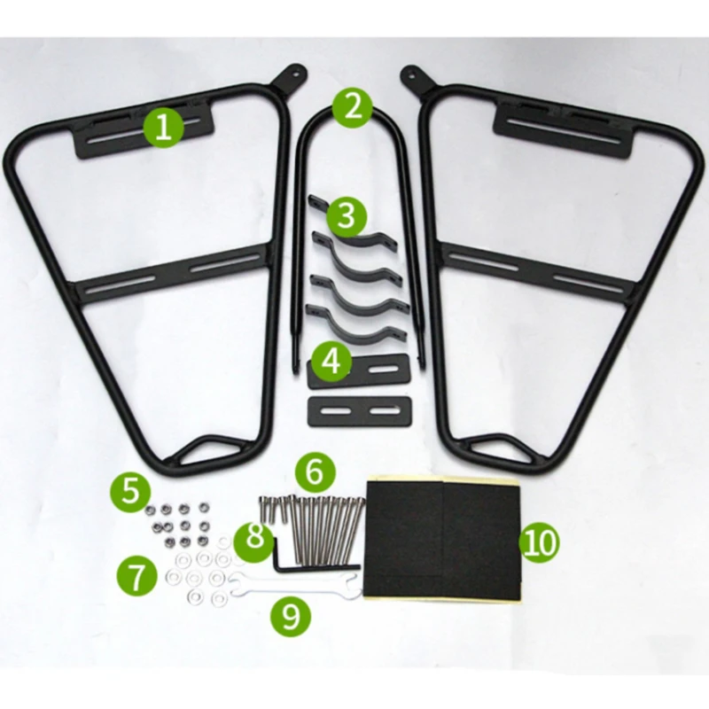 New Bike 26 27.5 29 Inch Tour Front Rack For Mountain Bike 650B For V Disc Brake Fork Front Shelf Long Distance Travel