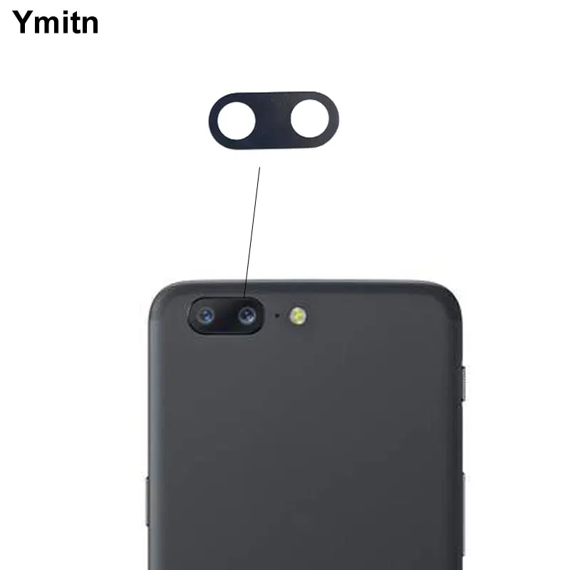 New Ymitn Housing Back Rear Camera Glass Lens With Adhesive For Oneplus 5 5t