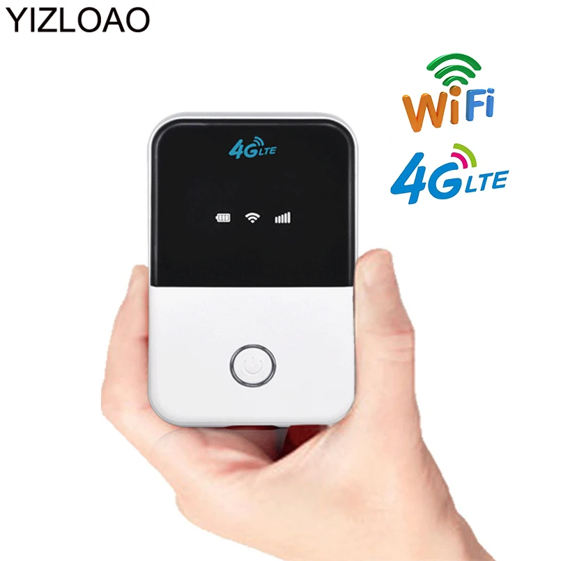 

YIZLOAO 4G Wi-Fi роутер мобильный роутер Точка доступа 4G 3G Карманный широкополосный мини Mifi Wi-Fi передача разблокированный модем