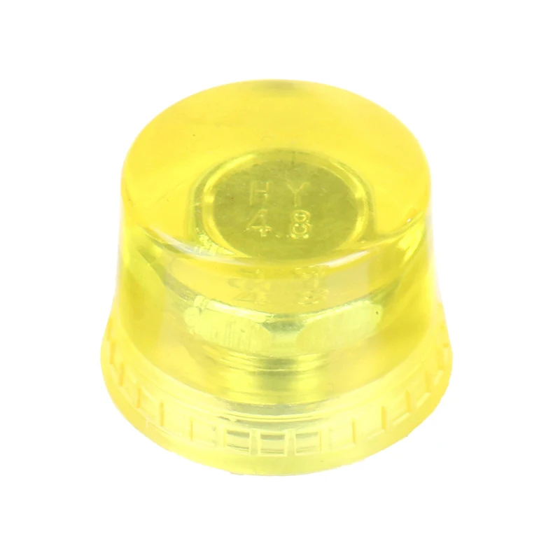 1PCS High Quality Yellow 25/30/35mm Rubber Hammer Head