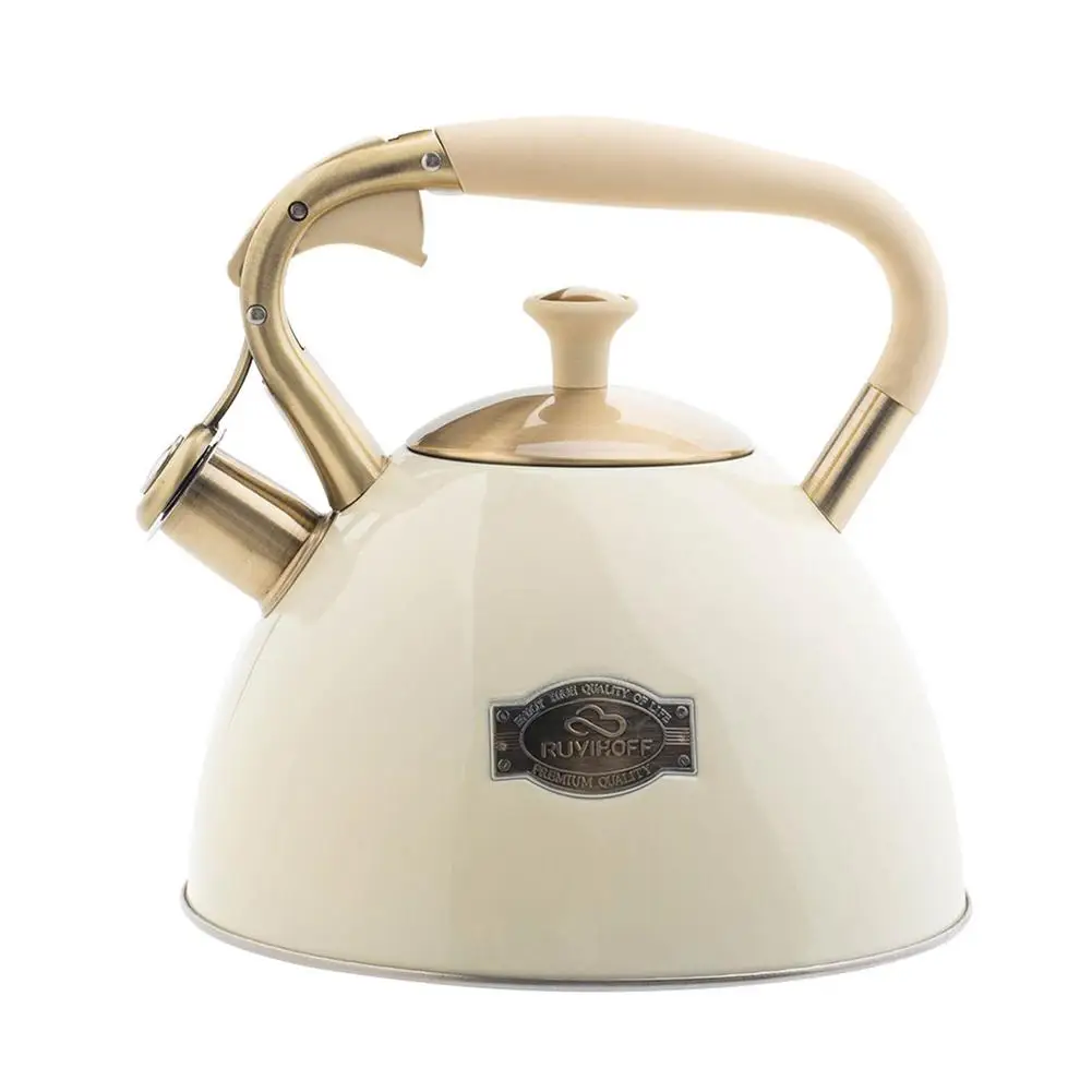 

Tea Kettle For Stove Top 3L Stainless Steel Whistling Tea Pot With Portable Anti-heat Handle For Water Tea Coffee Cooking