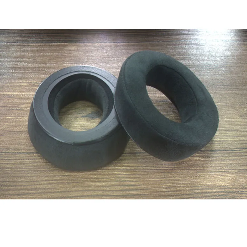 NEUE Ersatz Weichen Ohr Pads Schaffell Gämsen Flanell Kissen für Sennheiser HD600 Kopfhörer Hohe Qualität