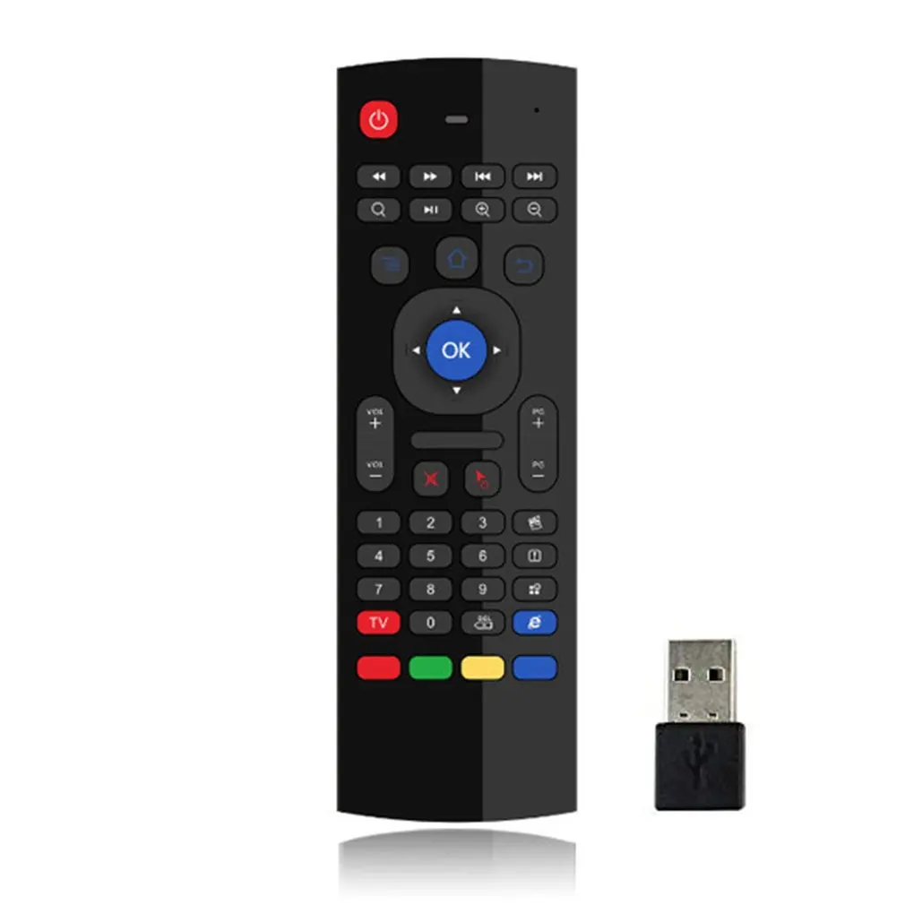 

Voice Control Wireless Air Mouse Keyboard 2.4G RF Gyro Sensor Smart Remote Control for X96 H96 Android TV Box Mini PC vs G10