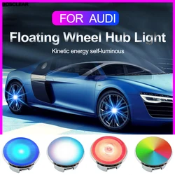 Car Wheel Caps Light Center Cover Lighting Cap Floating Illumination LED  For Audi A3/A4L/A5/A6/Q2/Q3/Q5/Q7/A8/A4L/A7L/A8/Q5L/Q8