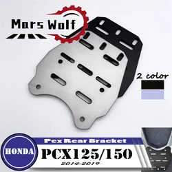 Acessórios da motocicleta suporte placa de cauda rack caixa superior caso bagagem traseira rack para pcx125 pcx150 2014-2018 pcx 125 pcx 150 14-19