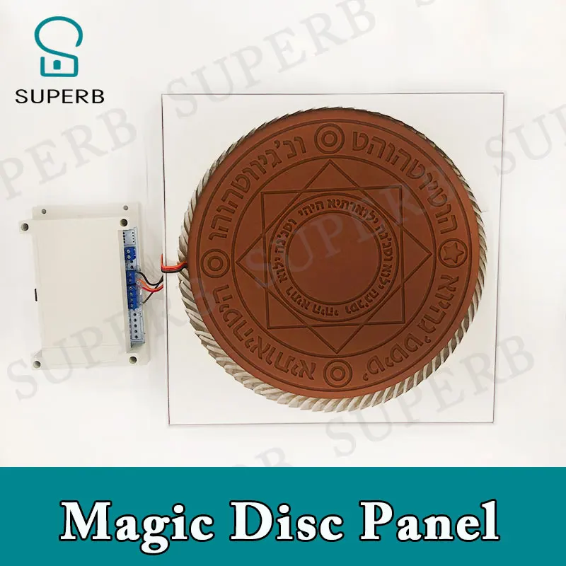 Superb room escape prop Magic disc panel put RFID card to light on the magic panel for escape game IC card prop escape RFID prop