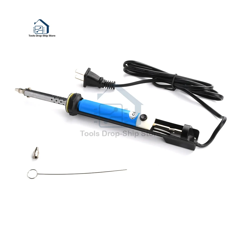 High Quality EU 2in1 30W 40W 110V 220V Soldering Iron PCB Solder Sucker Desoldering Vacuum Pump Welding Tool