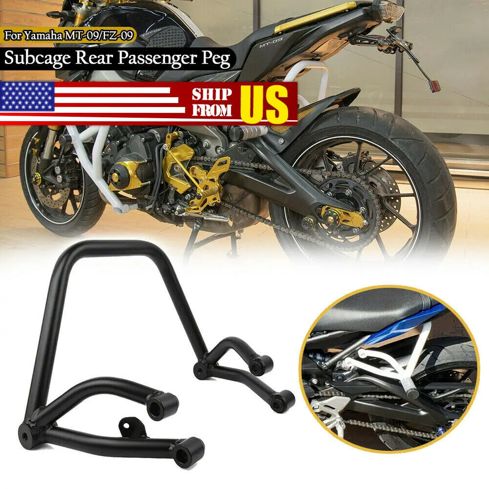 

Rear Passenger Peg Protector Stunt Subcage Crash Bar for Yamaha MT FZ 09 Tracer 900 XSR900 MT09 FZ09 For FZ-09 2013-2020