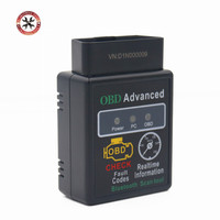 Professional ELM 327 Bluetooth V1.5 HHOBD2 Scanner ELM327 Diagnostic Interface OBDII Code Reader MINI ELM327 for Android/PC