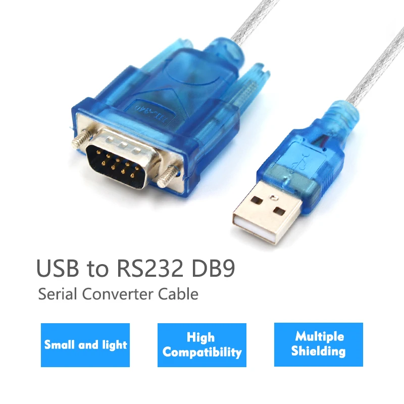 

USB to Serial Adapter USB to RS-232 Male (9-pin) DB9 Serial Cable, Prolific Chipset, Windows 10/8.1/8/7, Mac OS X 10.6 and Above