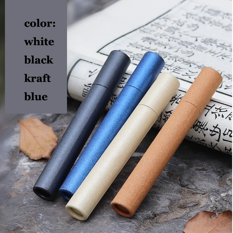 Cardboard Tube for Sandalwood Cylinder Incense Container, Special Paper, Blue,Black,White ,Kraf Color, 20Pcs, 5g, 10g,